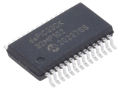 Microcontroler dsPIC 32kB 8kB SRAM SSOP28 foto