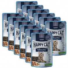 Happy Cat Culinary Quellwasser-Forelle / Păstrăv 12 x 85g