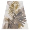 Covor BLISS Z216AZ137 crem / aur - Frunze de palmier, modern, structural, 120x170 cm