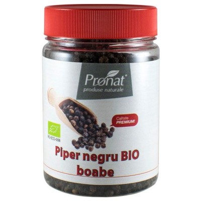 Piper Negru Boabe Bio Pronat 140gr foto