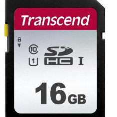 Card de memorie Transcend TS16GSDC300S, SDHC, 16GB, Clasa 10 UHS-I U1