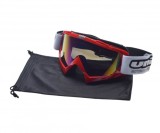 Ochelari motocross/atv/enduro Unit, culoare rama rosu, lentila fumurie curcubeu Cod Produs: MX_NEW AB361018RA