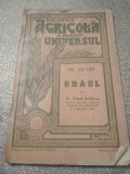 B. Agricole a Ziarului Universul Graul