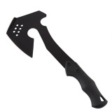 Cumpara ieftin Topor multifuncțional Double Axe, oțel, 35 cm, teacă inclusă
