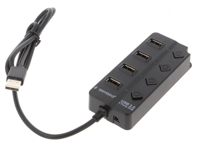 Hub USB 4 Porturi cu &Icirc;ntrerupător USB 2.0