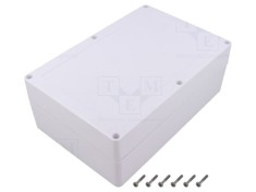 Carcasă universală KRADEX ZP210.140.75SB TM ASA 140x210x75mm cu bucșă din alamă