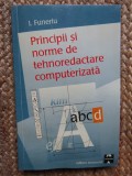 PRINCIPII SI NORME DE TEHNOREDACTARE COMPUTERIZATA de I. FUNERIU , 1998