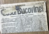 ZRE Ziarul Interbelic - Glasul Bucovinei 1931