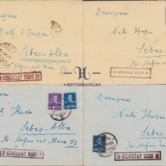 HST 139S Lot 4 scrisori olografe 1944 dr Achim Mangiuca Sibiu