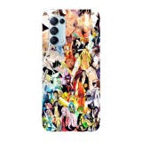 Husa compatibila cu Oppo A74 5G, Viceversa, model All cast Shaman King, Silicon, TPU, Transparent, Carcasa