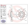 Set disc frana Audi 100 C4 12.90-11.94, A4 B5 (8d2) 11.94-12.01, A4 B6 (8e2) 11.00-12.05, A4 B6 Avant (8e5) 02.00-12.05, A4 B6 Convertible (8h7) 01.0, BREMBO