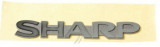 Emblema aparate electrocasnice Sharp , Logo 70 x 10 mm , lipire,HBDGDB043CBJA