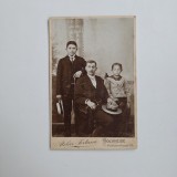 Fotografie de colectie Cabinet, Atelier Fortuna, Portret de familie, Hochheide, Germania, Europa, ca. 1900-1910