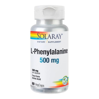 L - Phenylalanine 500mg Solaray Secom 60cps foto