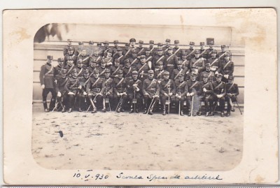 bnk foto Ofiteri - Scoala speciala de artilerie 1930 foto