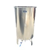 Cisterna inox 300 L, Zottel, cu fund conic cu picioare sudate