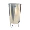 Cisterna inox 300 L, Zottel, cu fund conic cu picioare sudate