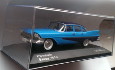 Macheta Plymouth Savoy 1959 - WhiteBOX 1/43 foto