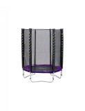 Set Trambulina Cu Plasa De Protectie Junior 140 Cm PLUM