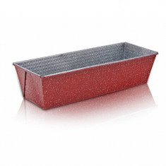 Formă pentru pâine și tort de Paște Voltz V51223RF, 30,5 cm, finisaj marmură, roșu