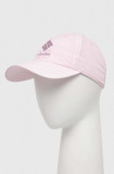 Columbia șapcă Spring Canyon culoarea roz, cu imprimeu 2035201