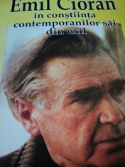 IN CONSTIINTA CONTEMPORANILOR SAI DIN EXIL de EMIL CIORAN *PREZINTA SUBLINIERI IN TEXT