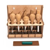 Set de sculptura in lemn, in cutie BeaverCraft S52, 13 piese