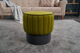 Puf Lime, Verde, 40 cm, Balcab Home