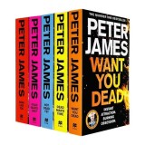 Roy Grace Series Book 6-10 Collection 5 Books Set By Peter James(Set 2) (Dead Like You, Dead Man's Grip, Not Dead Yet, Dead Man's Time &amp; Want You Dead