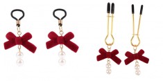 Set cleme sfarcuri Rosy Pearl foto