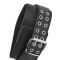 Guler cu aspect de piele cu inel BLAZE COLLAR
