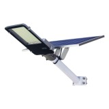 Lampa solara stradala flippy, pentru curte sau strada, finisaj lucios, rezistent la apa, montare prin fixare, senzor lumina, baterie de litiu, ip65, l