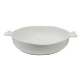 Cumpara ieftin Set 2 boluri ceramica alba 27x22x5 cm