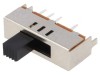 Comutator Glisant 3 Poziții ON-ON-ON 0.35A 30VDC PCB THT