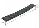 Filtru habitaclu BOSCH cu carbon activ 1987432336