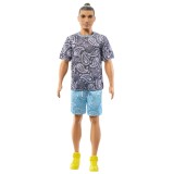 Papusa - Barbie Fashionistas - Baiat saten cu ticou | Mattel