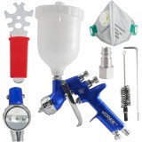 Pistol vopsit pneumatic TT 1.4mm HVLP pahar vas 600ml (V81290)