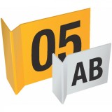 Semn pe două fețe cu text pentru depozit