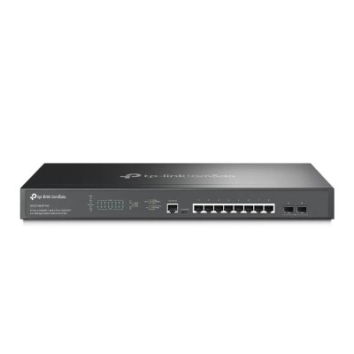 Switch 8 porturi PoE RJ45 2.5G, 2 x SFP+ 10G, L2 Management, 1U - TP-Link Omada SG3210XHP-M2 foto