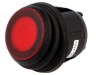 Comutator Rocker DPST ON-OFF 20A 12V LED Roșu IP65