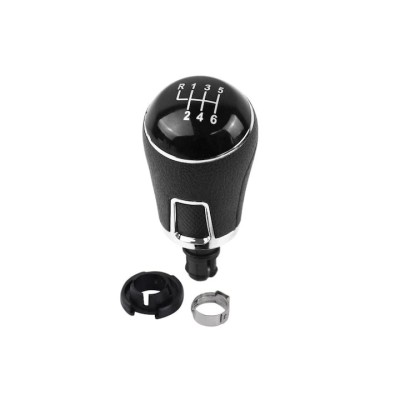 Bile de schimbator Emzone pentru VW Passat B8 B7 VW Golf VI VII Touran, 6 trepte, Negru foto