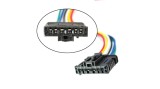 Mufa stop spate cu 6 pini, conector Pigtail, precablat 1606248780 pentru