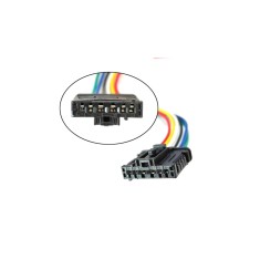 Mufa stop spate cu 6 pini, conector Pigtail, precablat 1606248780 pentru