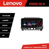 Navigatie Hyundai Santa Fe 2007-2012 Lenovo PRO 12.3 QLED 8+256GB 4G