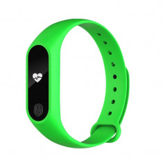 Bratara Fitness Techstar? M2 Verde, 0.42 inch OLED, Alerte, IP65, Monitorizare Cardiaca, Bluetooth 4.0 foto