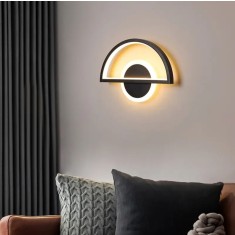 Aplica led 34W 3000K/4000K/6000K, negru