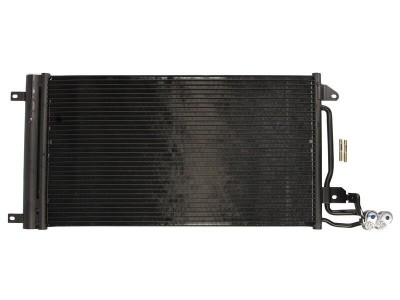 Condensator climatizare Audi A1 (8X), 01.2011-2018, motor 1.4 TFSI, 136 kw benzina, cutie automata, full aluminiu brazat, 615(570)x325x16 mm, cu usca foto