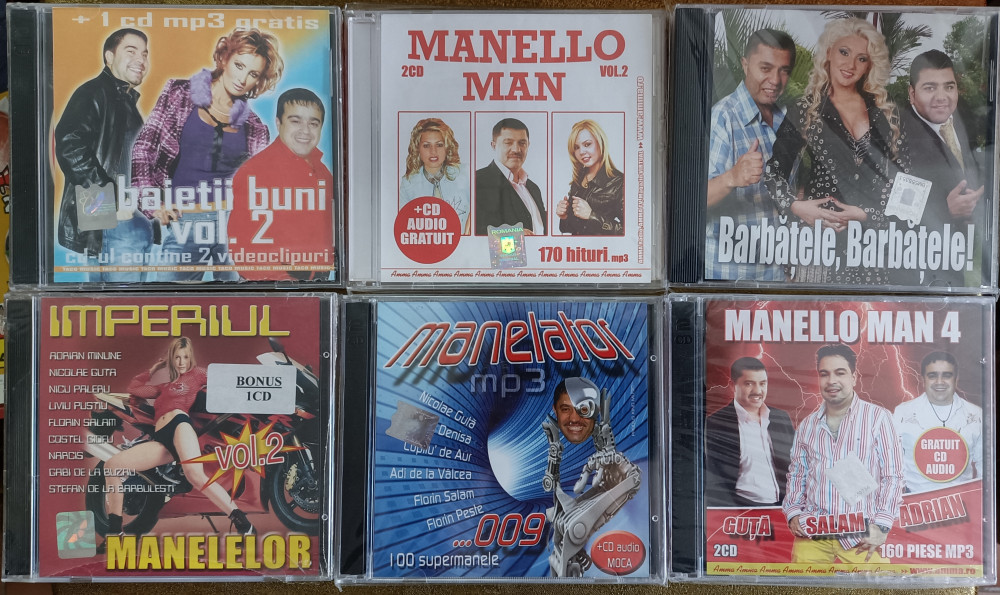Cd-uri sigilate cu muzică de petrecere și manele , prețul este pentru un CD!!!!,  Lautareasca | Okazii.ro