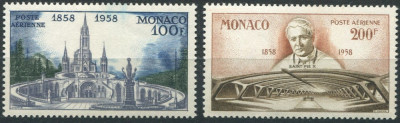 C4681 - Monaco 1958 - .Religie,Aniversarineuzat,perfecta stare foto