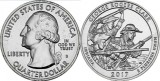 SUA 2017S - 25 cents, necirculata - Parcul National George Rogers Clark